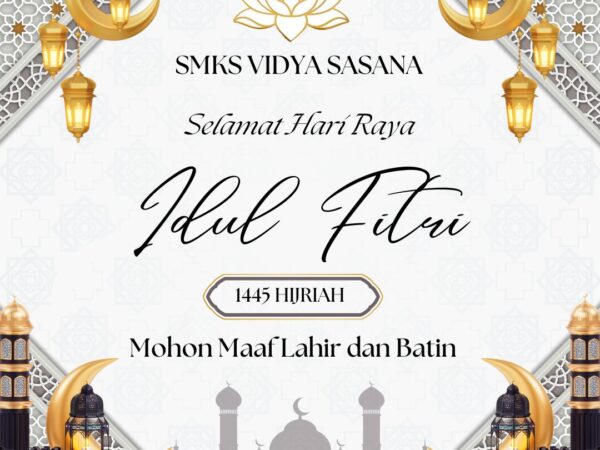 SELAMAT HARI RAYA IDUL FITRI 1445 HIJRIAH/2024