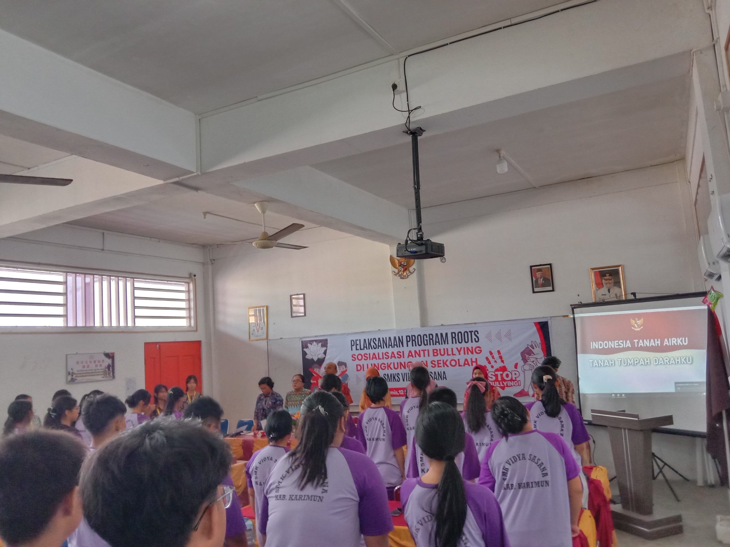 Pelaksanaan Program Roots Sosialisasi Anti Bullying Di Lingkungan
